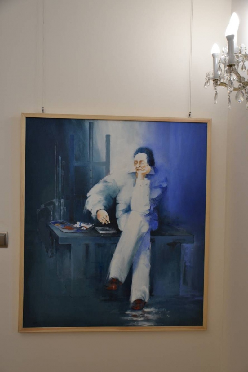 Zdjęcie w galerii na portalu naszraciborz.pl: Malarstwo sztalugowe Wiesława Mazura. Finisaż wystawy na Zamku Piastowskim [FOTO] wiadomości z regionu