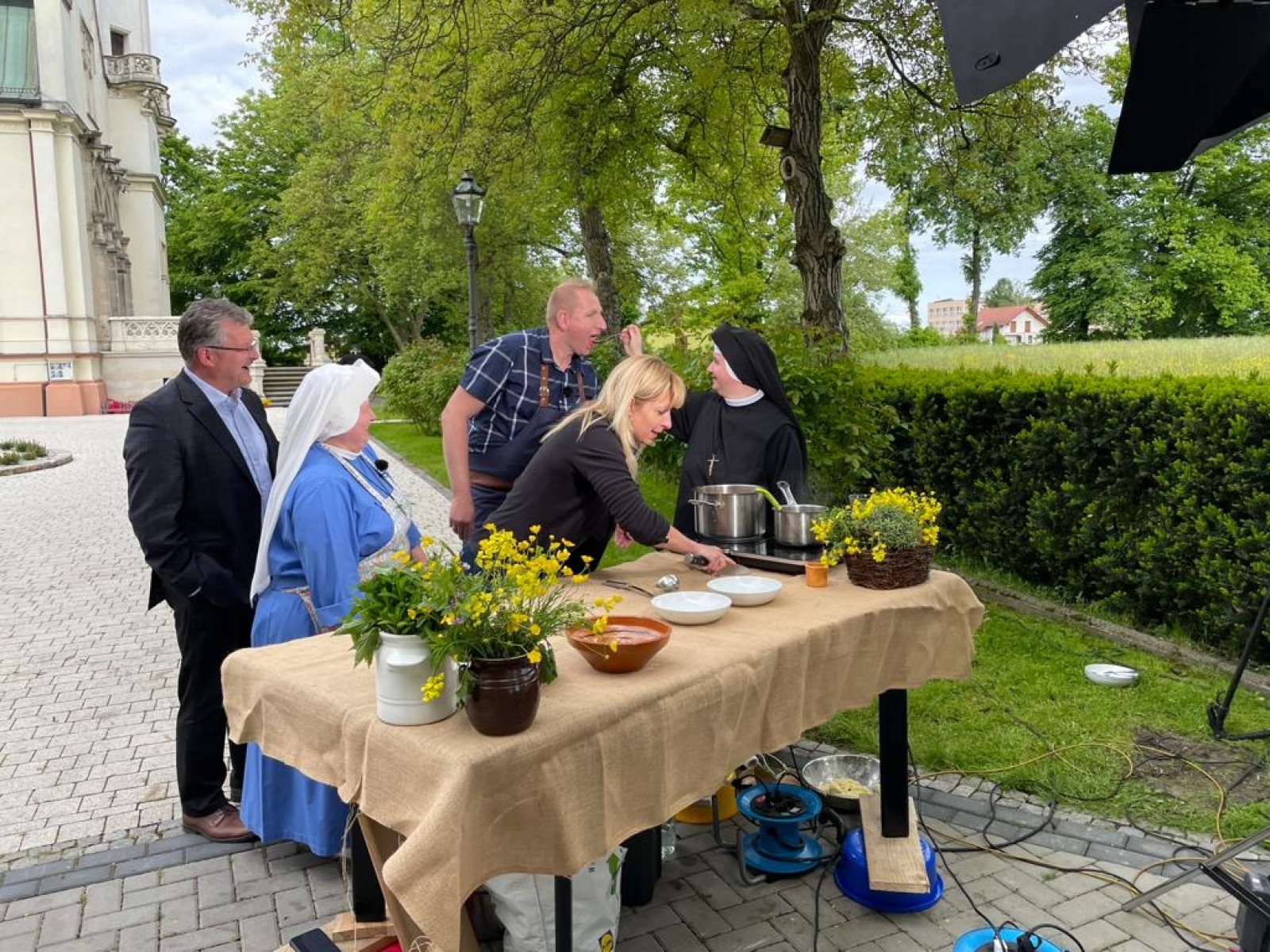 Zdjęcie w galerii na portalu naszraciborz.pl: Krzyżanowice. Klasztorne Smaki przy Różanym Pałacu wiadomości z regionu
