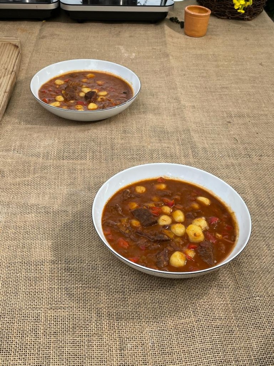 Zdjęcie w galerii na portalu naszraciborz.pl: Krzyżanowice. Klasztorne Smaki przy Różanym Pałacu wiadomości z regionu