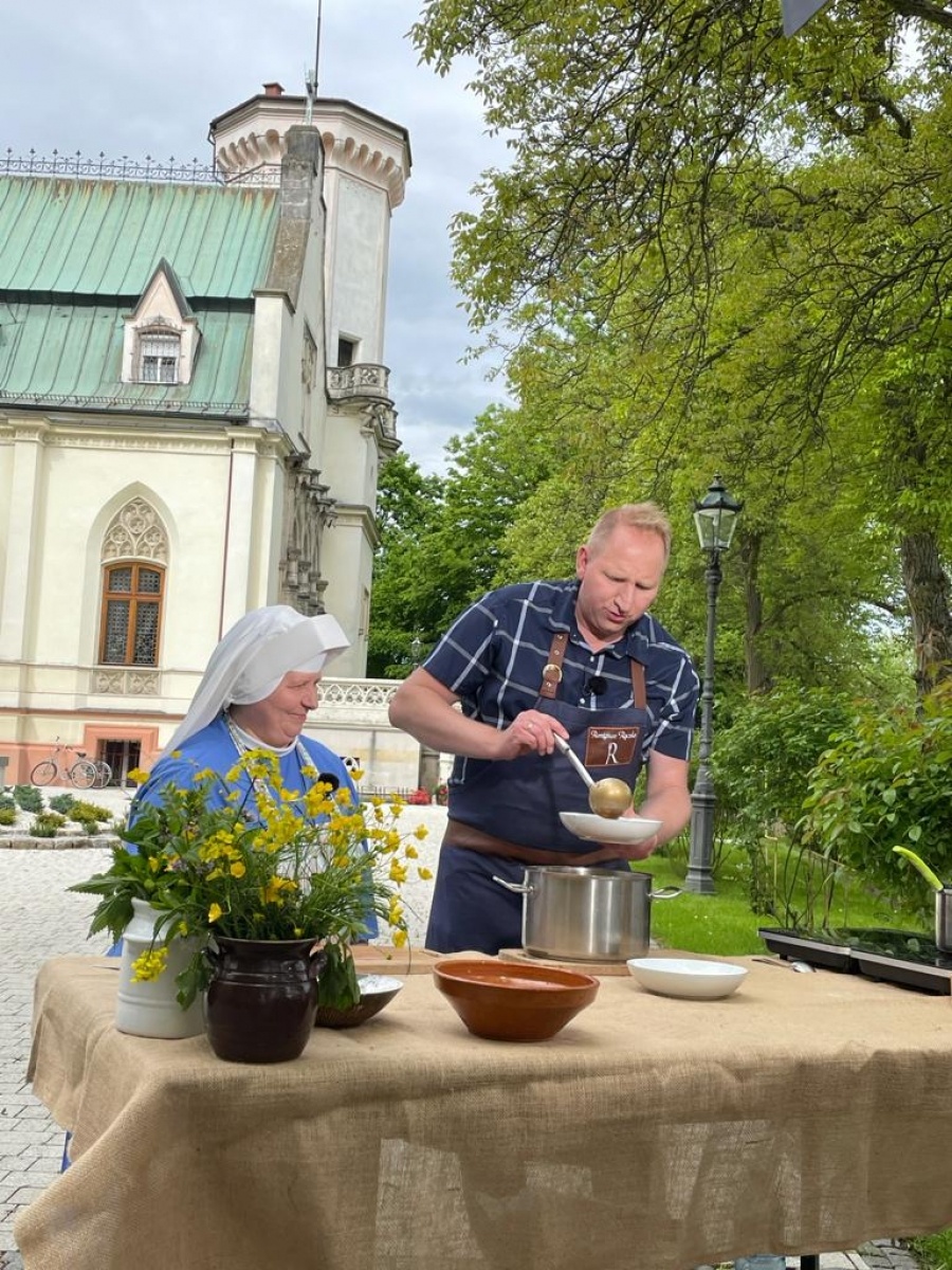 Zdjęcie w galerii na portalu naszraciborz.pl: Krzyżanowice. Klasztorne Smaki przy Różanym Pałacu wiadomości z regionu