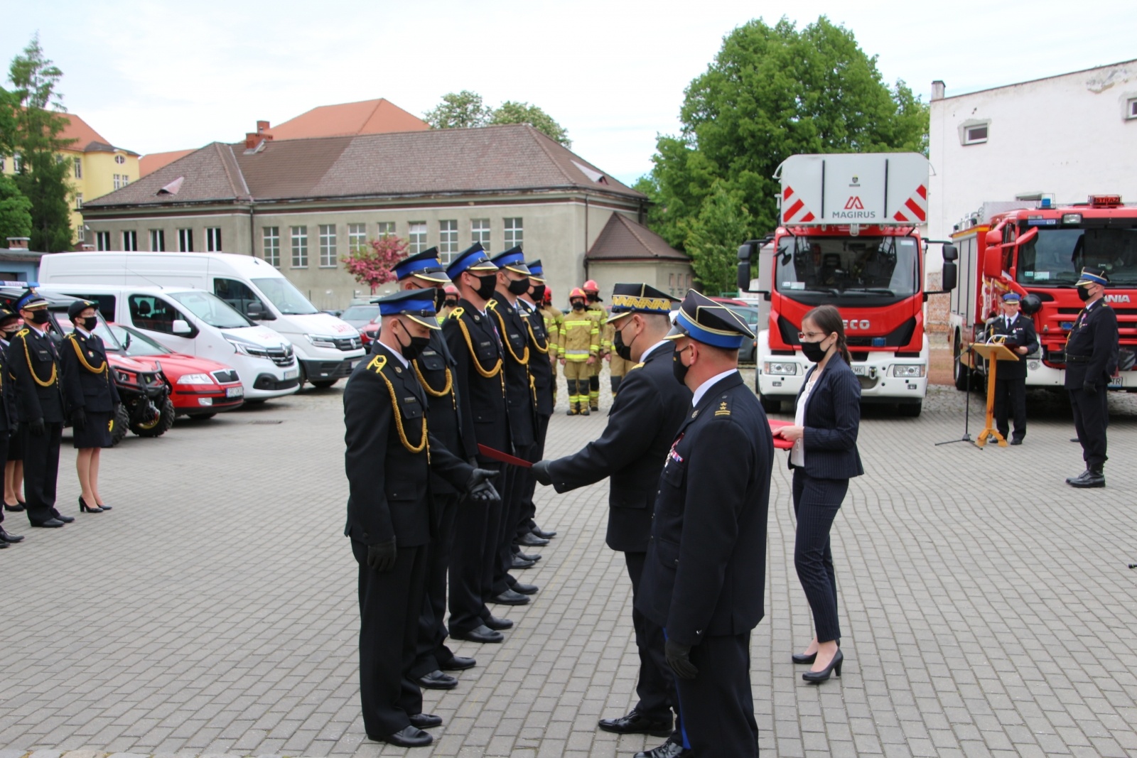 Zdjęcie w galerii na portalu naszraciborz.pl: W Raciborzu świętowano Dzień Strażaka [FOTO] wiadomości z regionu