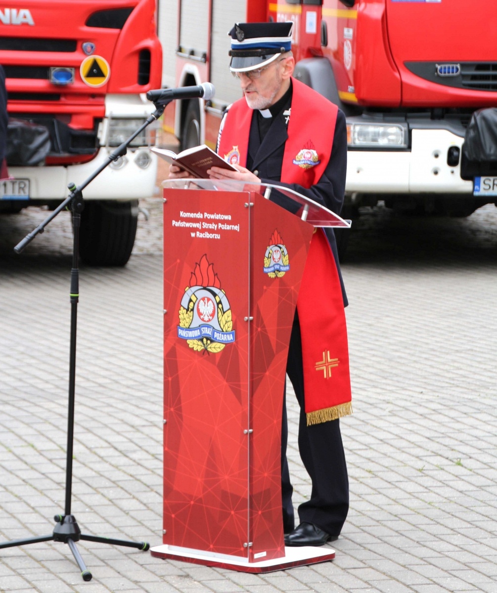 Zdjęcie w galerii na portalu naszraciborz.pl: W Raciborzu świętowano Dzień Strażaka [FOTO] wiadomości z regionu