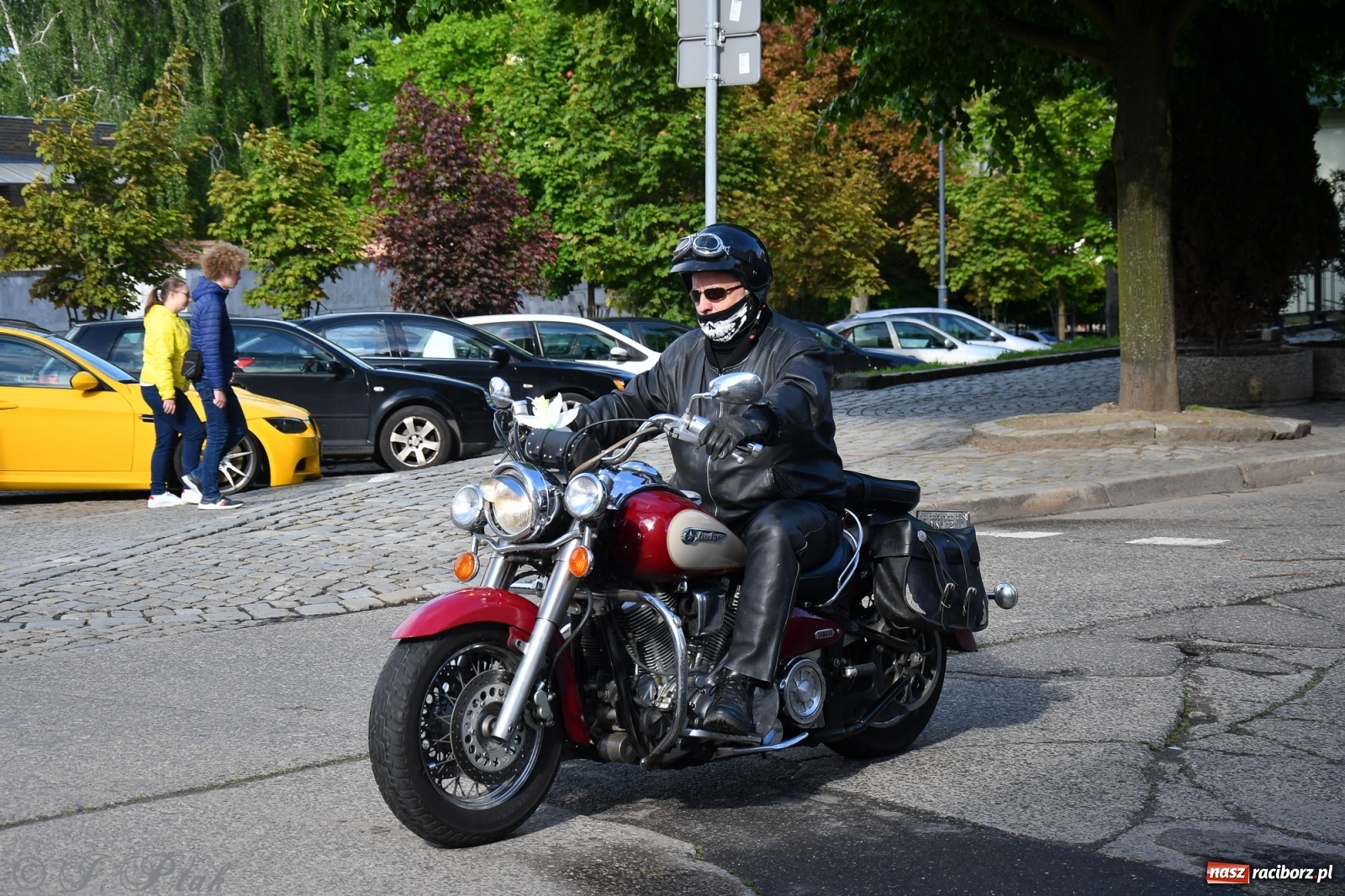 Zdjęcie w galerii na portalu naszraciborz.pl: Święcenie przy wysokich obrotach, czyli motocyklowe rozpoczęcie sezonu 2021 w Raciborzu [FOTO i WIDEO] wiadomości z regionu