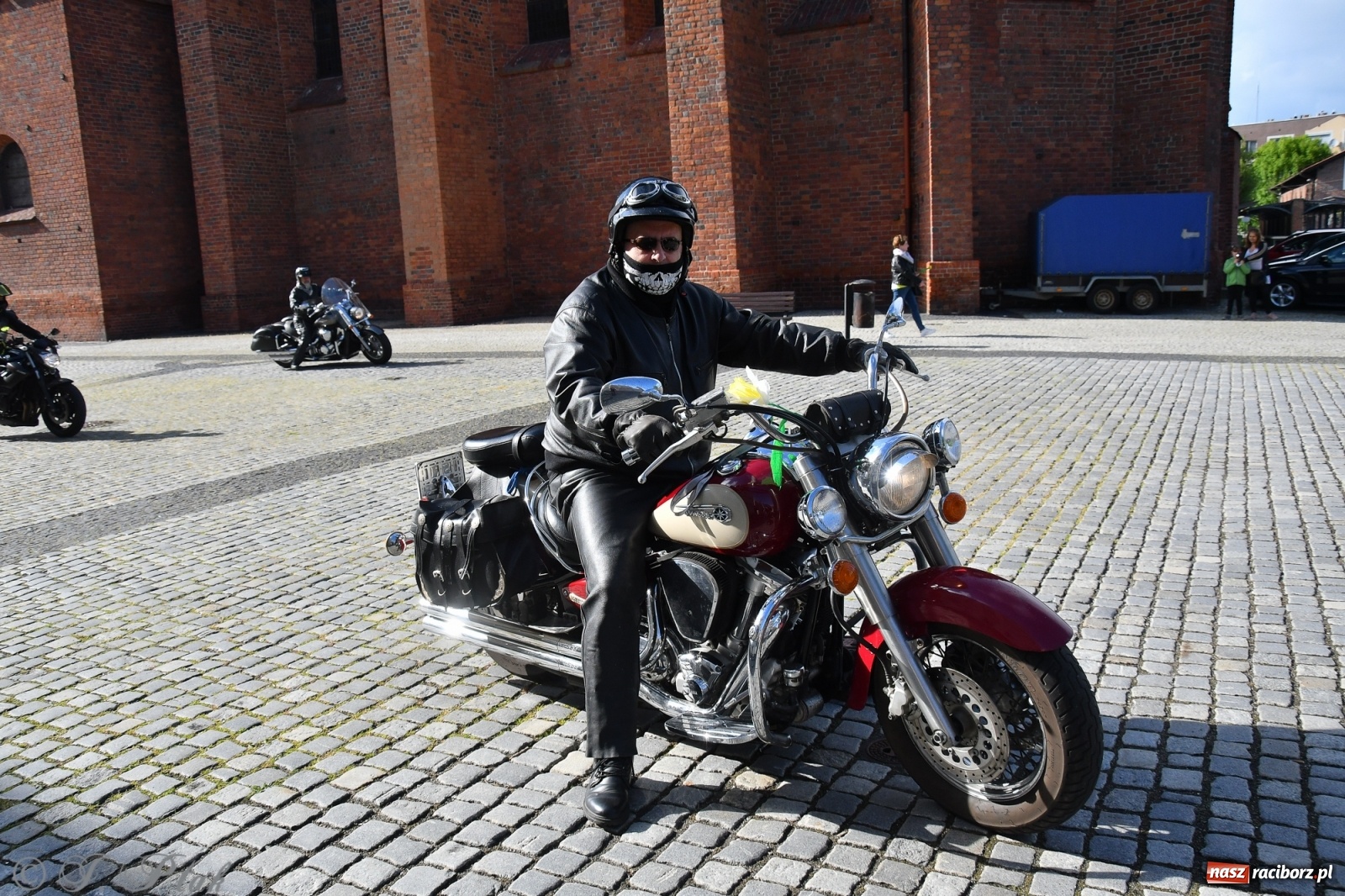 Zdjęcie w galerii na portalu naszraciborz.pl: Święcenie przy wysokich obrotach, czyli motocyklowe rozpoczęcie sezonu 2021 w Raciborzu [FOTO i WIDEO] wiadomości z regionu