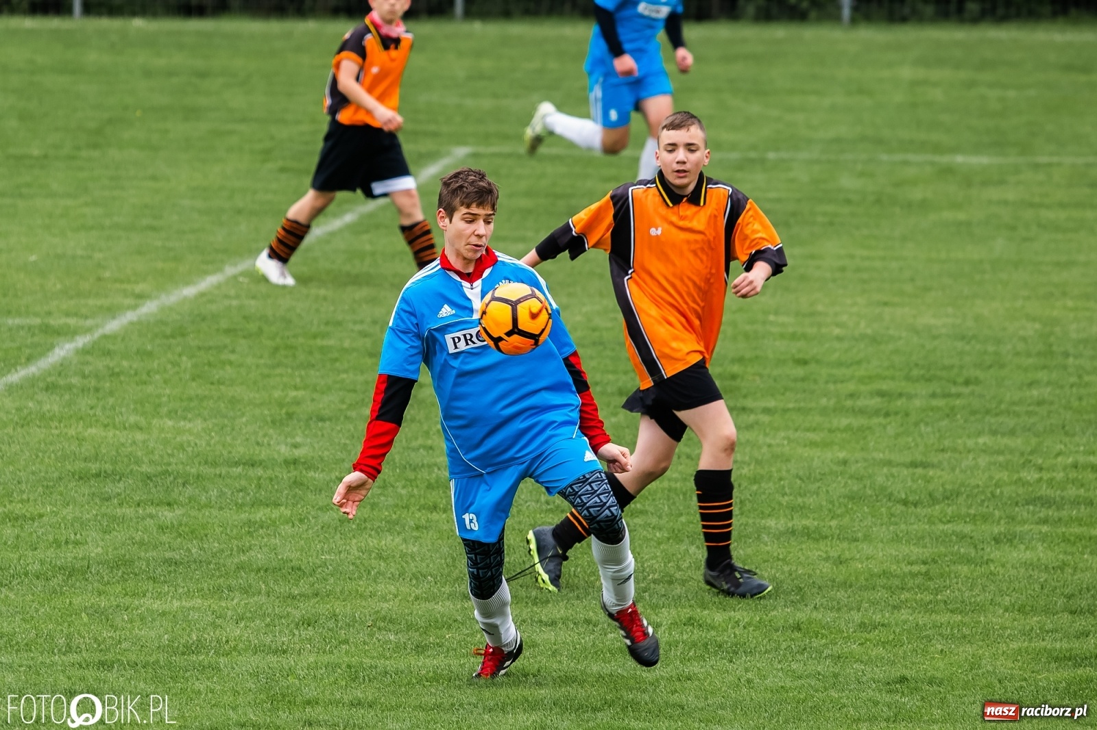 Zdjęcie w galerii na portalu naszraciborz.pl: Drugi komplet punktów juniorów Ocic. Naprzód Borucin czerwoną latarnią [FOTO] wiadomości z regionu