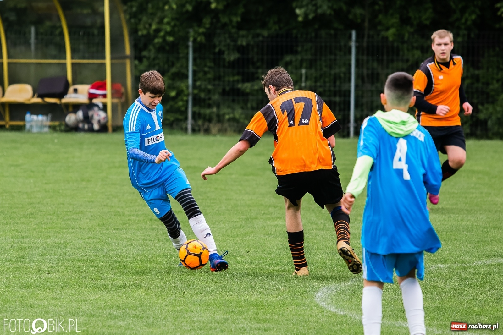 Zdjęcie w galerii na portalu naszraciborz.pl: Drugi komplet punktów juniorów Ocic. Naprzód Borucin czerwoną latarnią [FOTO] wiadomości z regionu