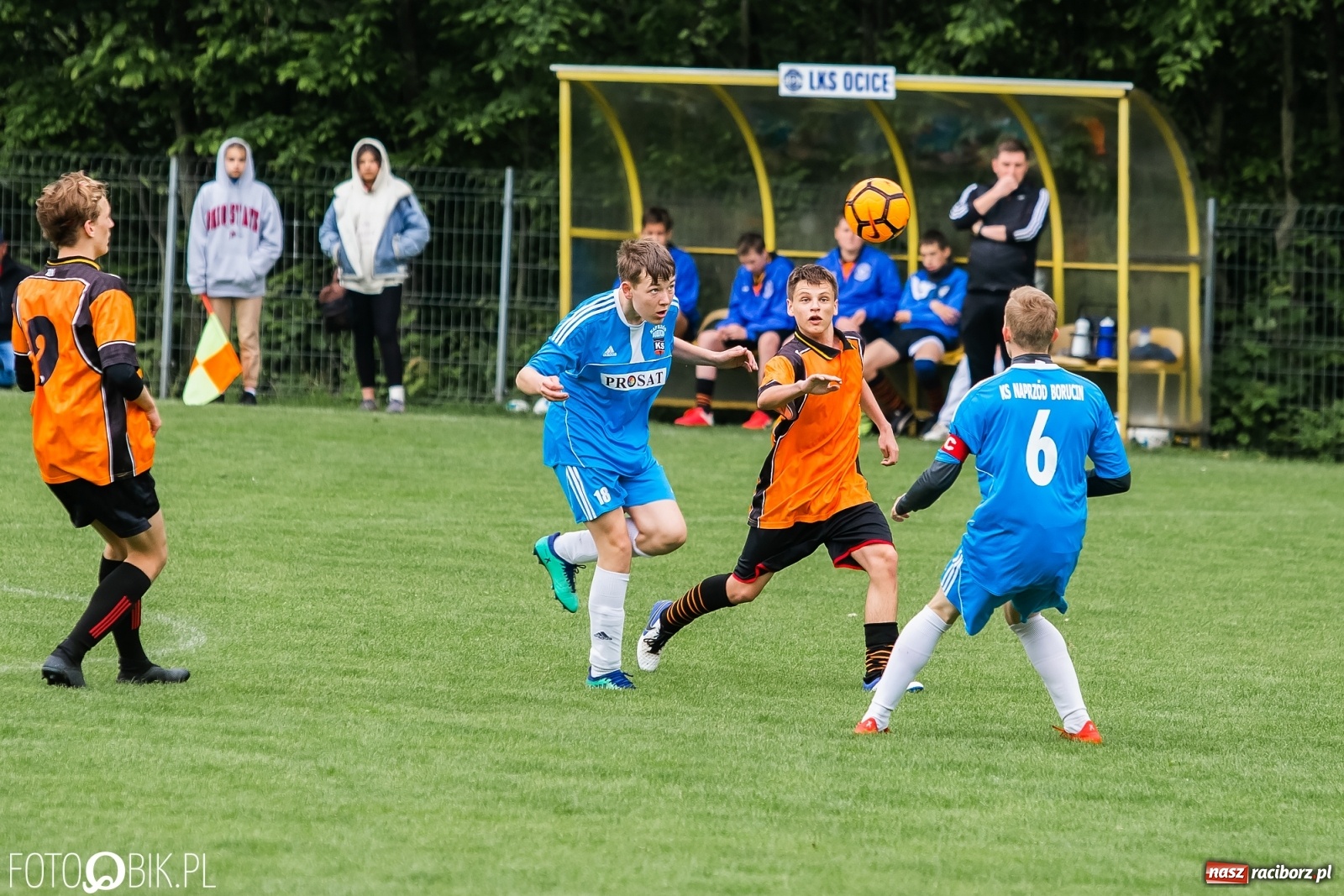 Zdjęcie w galerii na portalu naszraciborz.pl: Drugi komplet punktów juniorów Ocic. Naprzód Borucin czerwoną latarnią [FOTO] wiadomości z regionu