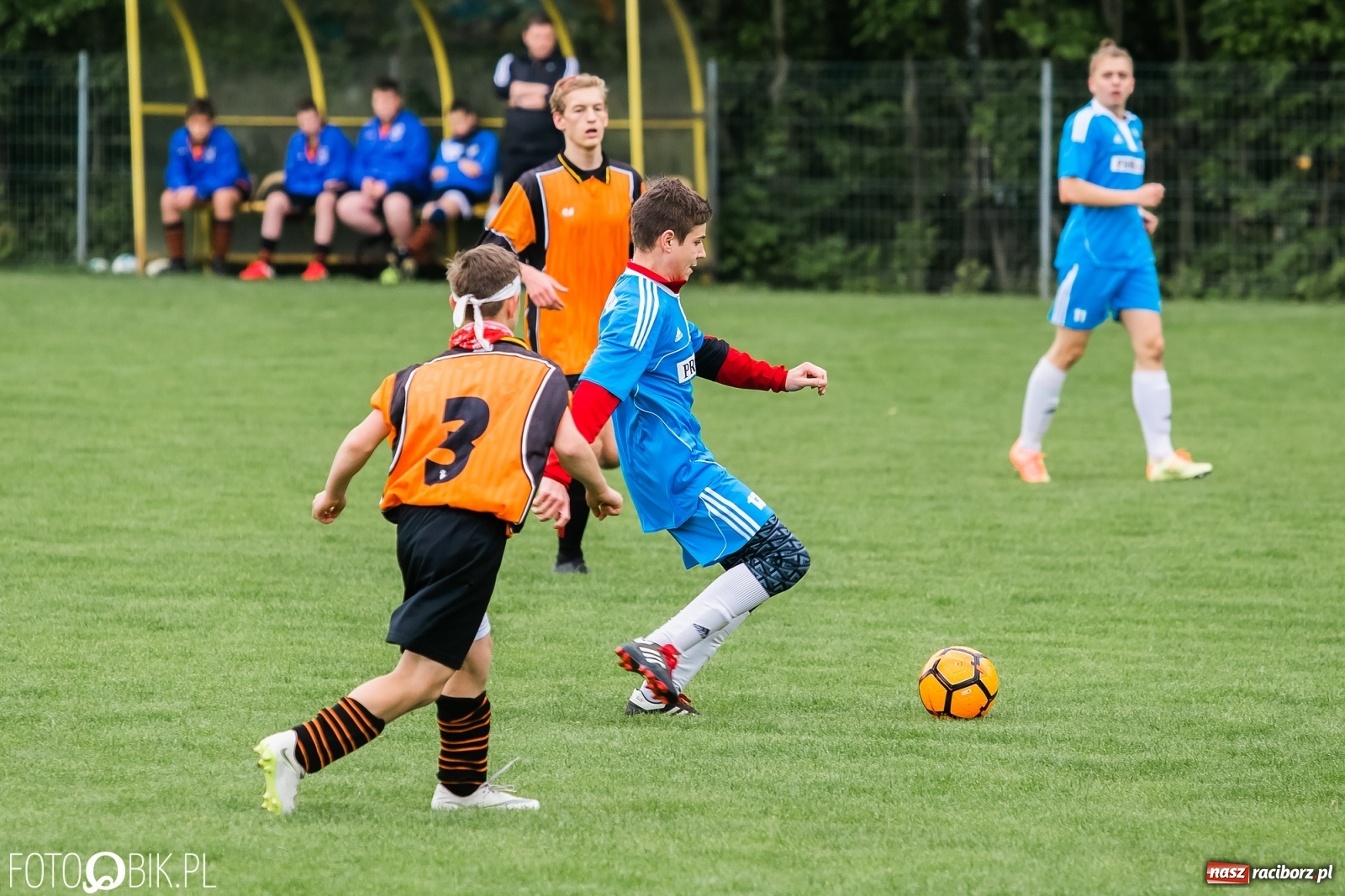 Zdjęcie w galerii na portalu naszraciborz.pl: Drugi komplet punktów juniorów Ocic. Naprzód Borucin czerwoną latarnią [FOTO] wiadomości z regionu
