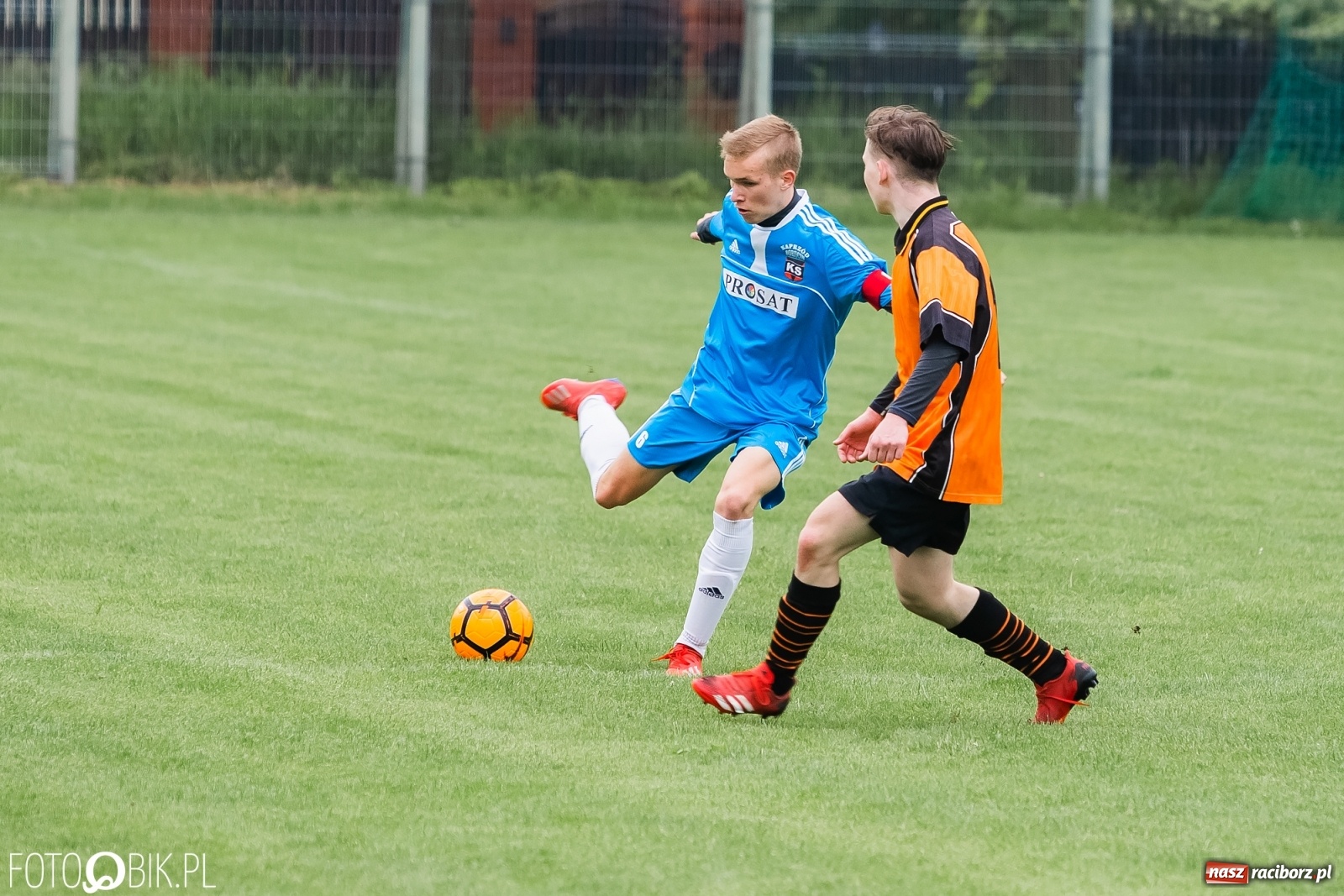 Zdjęcie w galerii na portalu naszraciborz.pl: Drugi komplet punktów juniorów Ocic. Naprzód Borucin czerwoną latarnią [FOTO] wiadomości z regionu