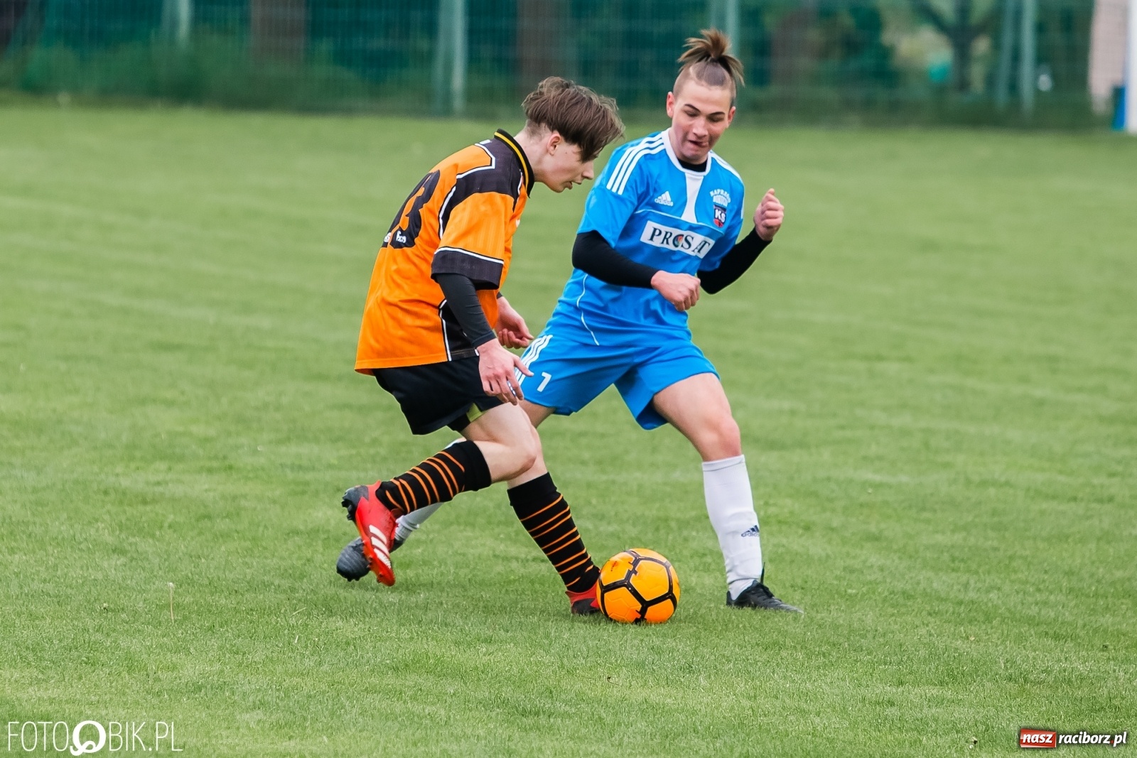 Zdjęcie w galerii na portalu naszraciborz.pl: Drugi komplet punktów juniorów Ocic. Naprzód Borucin czerwoną latarnią [FOTO] wiadomości z regionu
