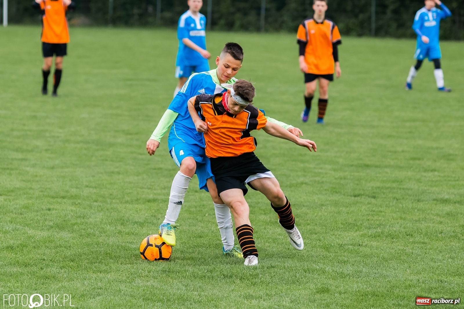 Zdjęcie w galerii na portalu naszraciborz.pl: Drugi komplet punktów juniorów Ocic. Naprzód Borucin czerwoną latarnią [FOTO] wiadomości z regionu