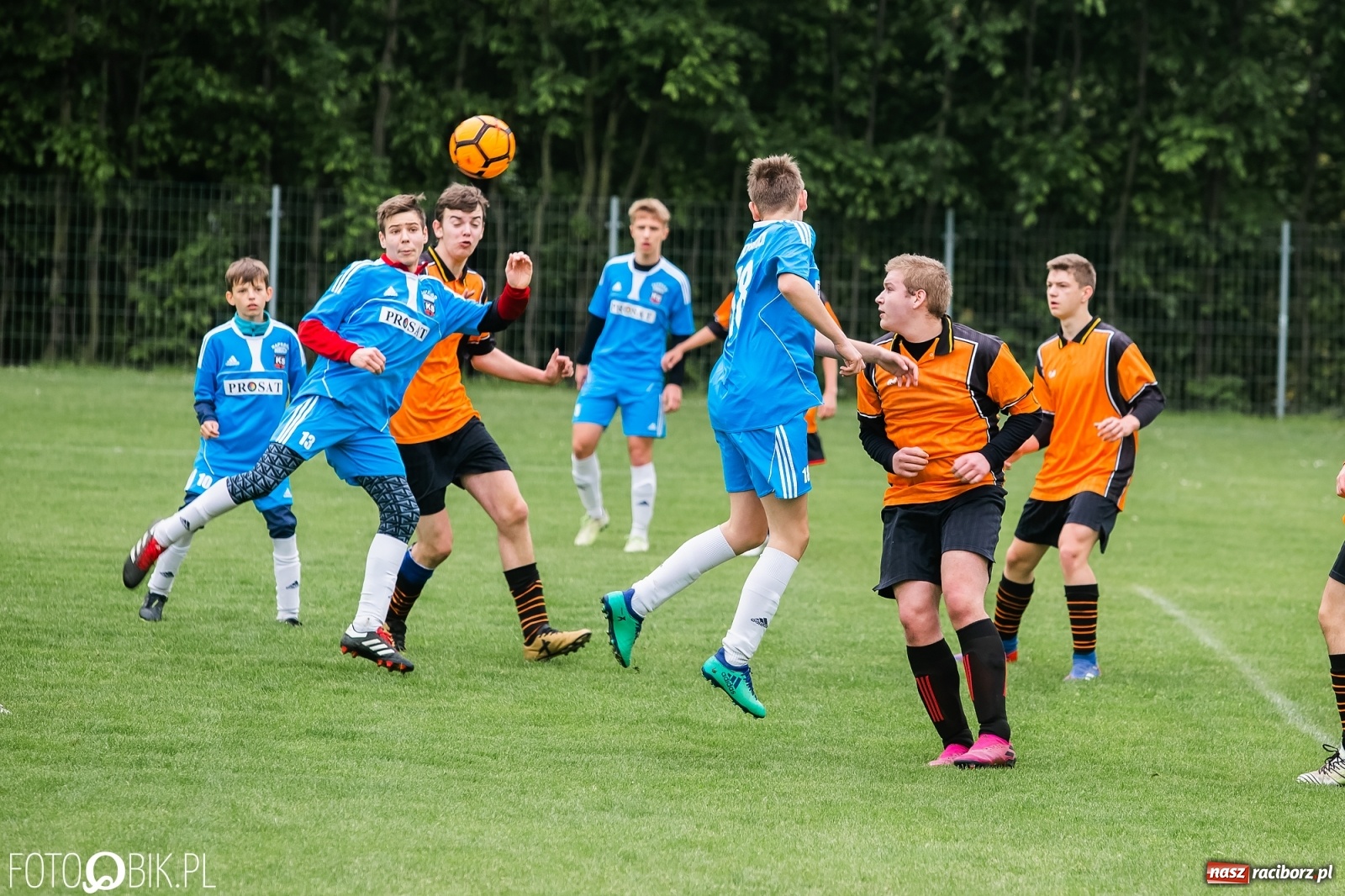 Zdjęcie w galerii na portalu naszraciborz.pl: Drugi komplet punktów juniorów Ocic. Naprzód Borucin czerwoną latarnią [FOTO] wiadomości z regionu