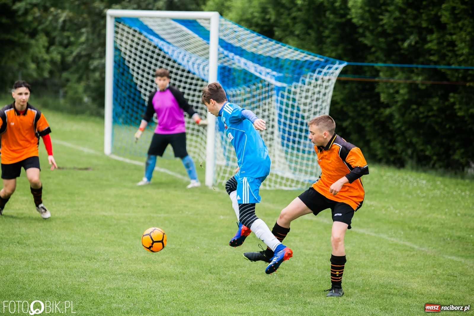 Zdjęcie w galerii na portalu naszraciborz.pl: Drugi komplet punktów juniorów Ocic. Naprzód Borucin czerwoną latarnią [FOTO] wiadomości z regionu