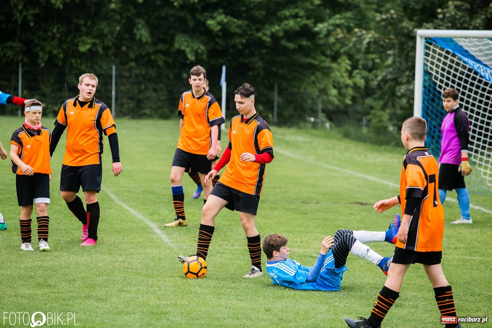 Zdjęcie w galerii na portalu naszraciborz.pl: Drugi komplet punktów juniorów Ocic. Naprzód Borucin czerwoną latarnią [FOTO] wiadomości z regionu