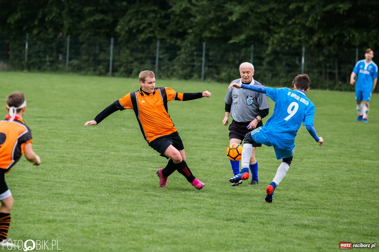 Zdjęcie w galerii na portalu naszraciborz.pl: Drugi komplet punktów juniorów Ocic. Naprzód Borucin czerwoną latarnią [FOTO] wiadomości z regionu