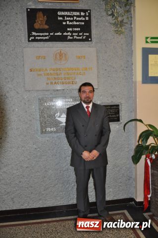 Zdjęcie w galerii na portalu naszraciborz.pl: W Gimnazjum nr 5 podwójne święto wiadomości z regionu
