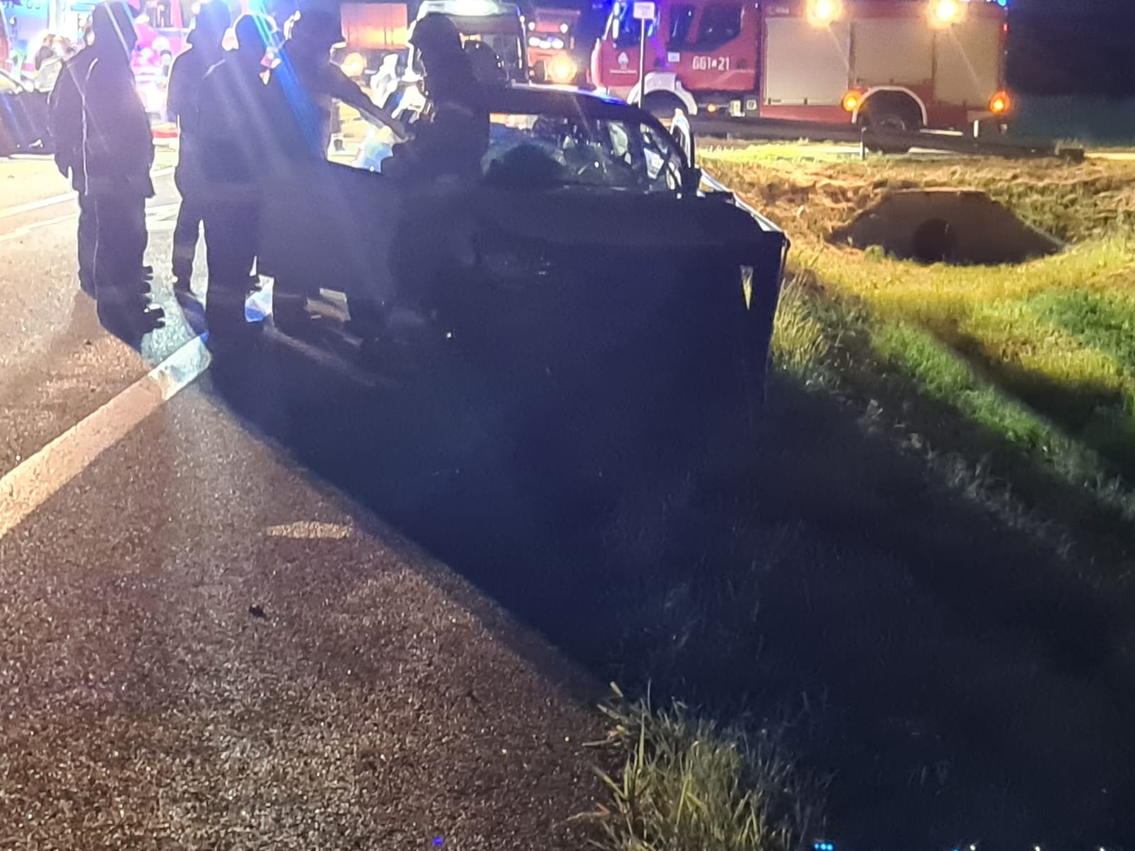 Zdjęcie w galerii na portalu naszraciborz.pl: Audi i peugeot zderzyły się na obwodnicy Chałupek i Zabełkowa [FOTO] wiadomości z regionu