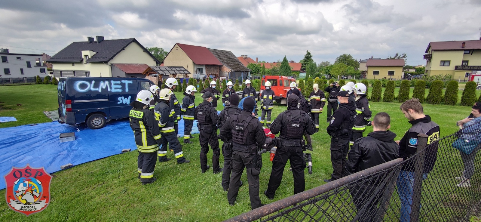 Zdjęcie w galerii na portalu naszraciborz.pl: Markowice. Międzyresortowe ćwiczenia z ratownictwa technicznego wiadomości z regionu