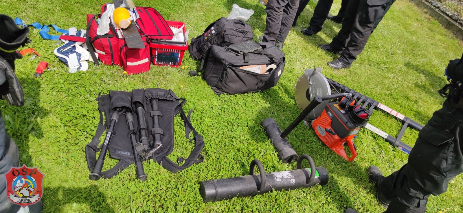 Zdjęcie w galerii na portalu naszraciborz.pl: Markowice. Międzyresortowe ćwiczenia z ratownictwa technicznego wiadomości z regionu