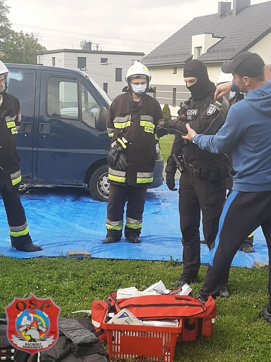 Zdjęcie w galerii na portalu naszraciborz.pl: Markowice. Międzyresortowe ćwiczenia z ratownictwa technicznego wiadomości z regionu