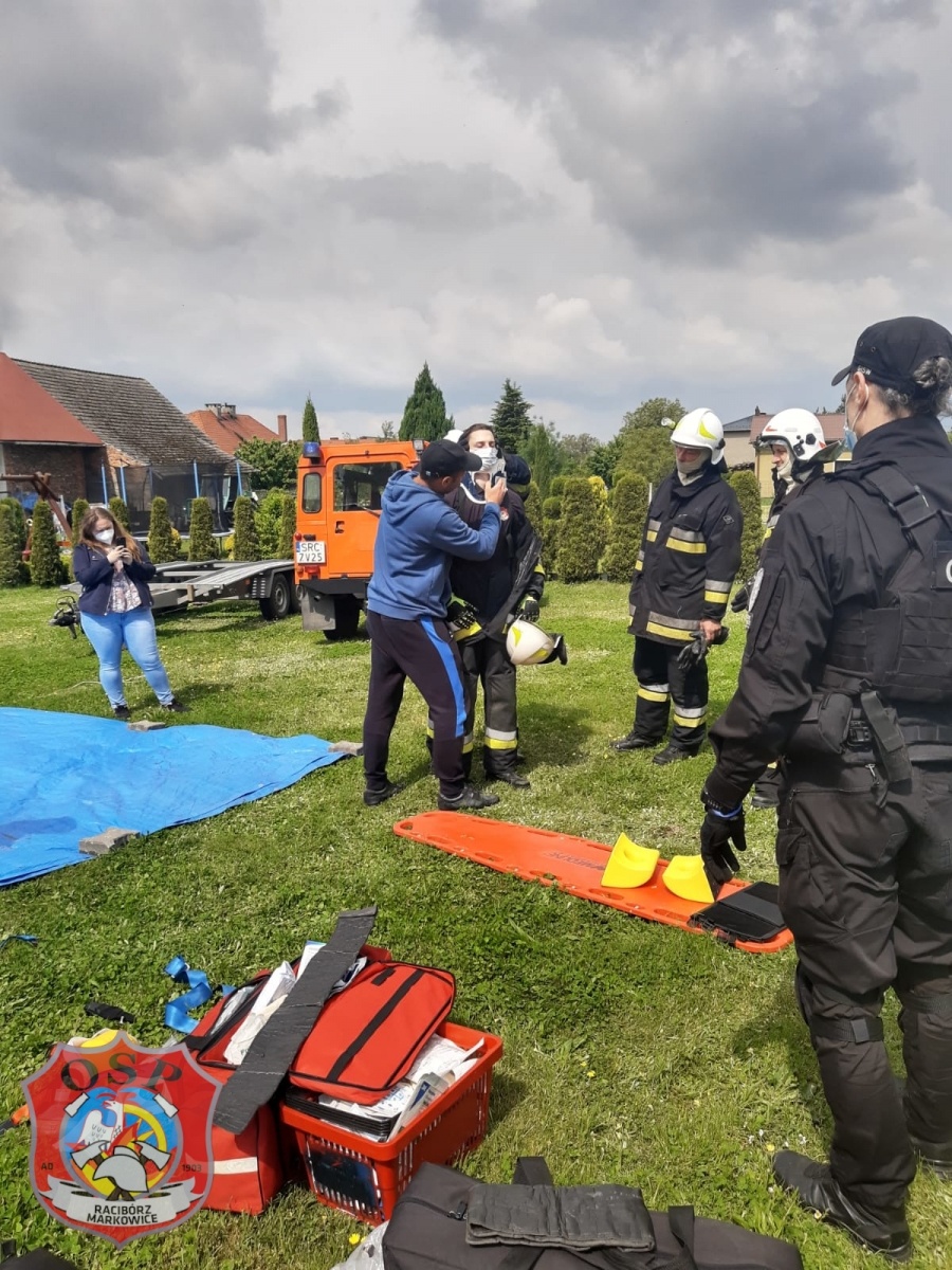 Zdjęcie w galerii na portalu naszraciborz.pl: Markowice. Międzyresortowe ćwiczenia z ratownictwa technicznego wiadomości z regionu