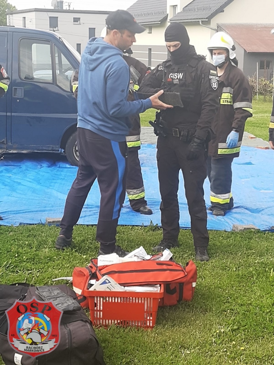 Zdjęcie w galerii na portalu naszraciborz.pl: Markowice. Międzyresortowe ćwiczenia z ratownictwa technicznego wiadomości z regionu