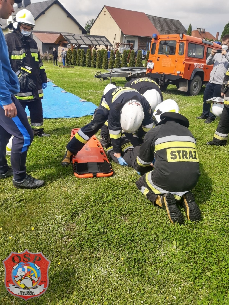 Zdjęcie w galerii na portalu naszraciborz.pl: Markowice. Międzyresortowe ćwiczenia z ratownictwa technicznego wiadomości z regionu