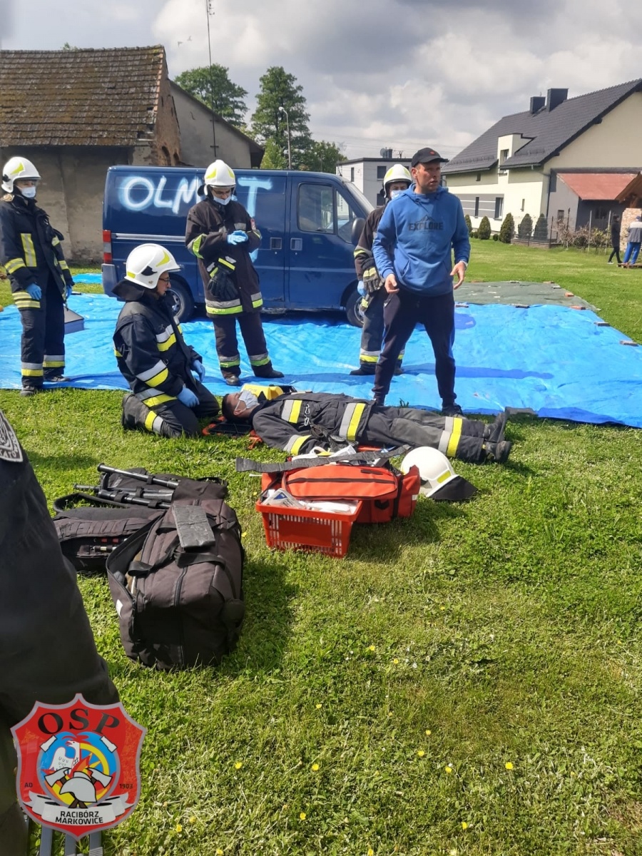 Zdjęcie w galerii na portalu naszraciborz.pl: Markowice. Międzyresortowe ćwiczenia z ratownictwa technicznego wiadomości z regionu