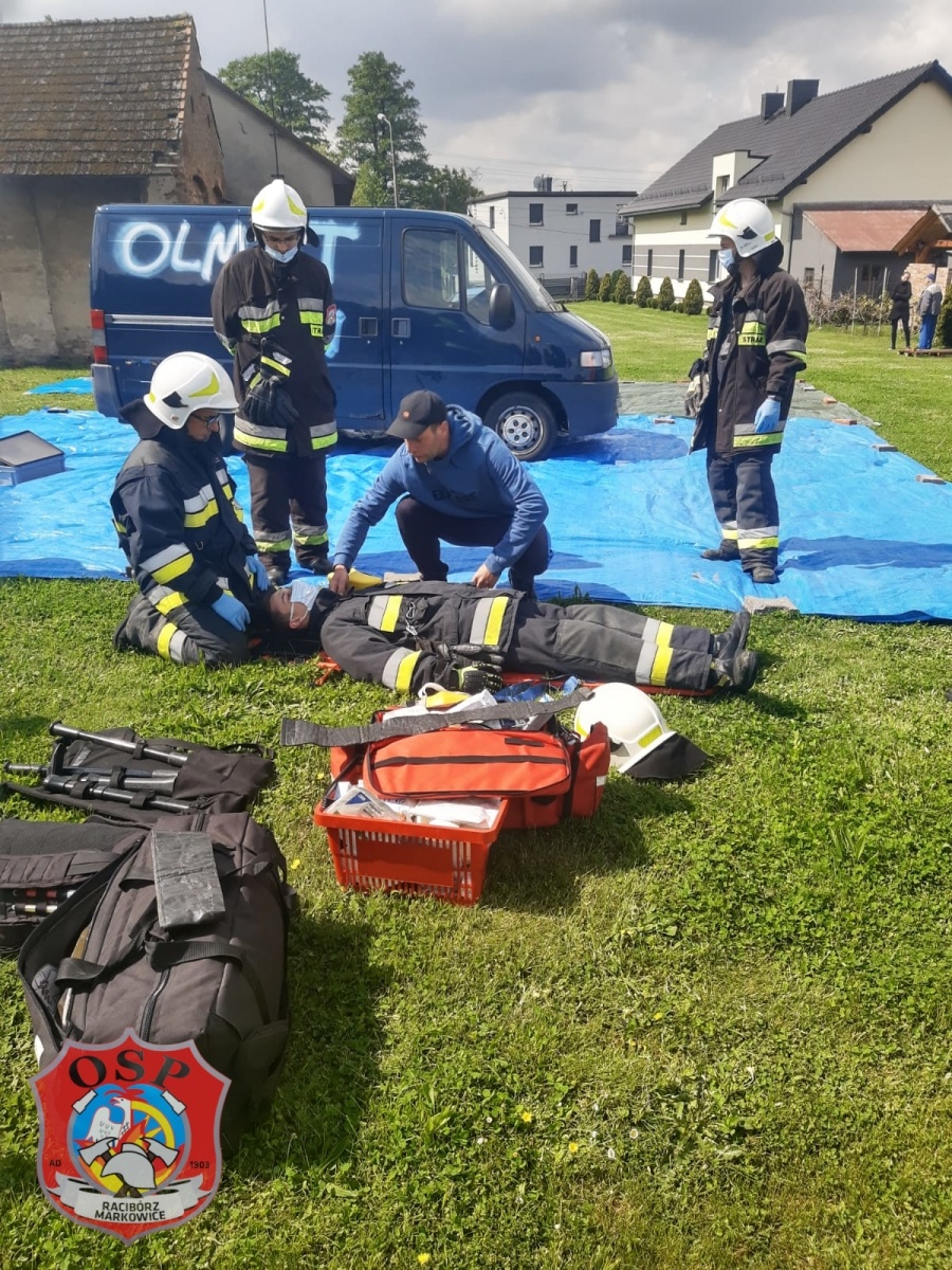 Zdjęcie w galerii na portalu naszraciborz.pl: Markowice. Międzyresortowe ćwiczenia z ratownictwa technicznego wiadomości z regionu