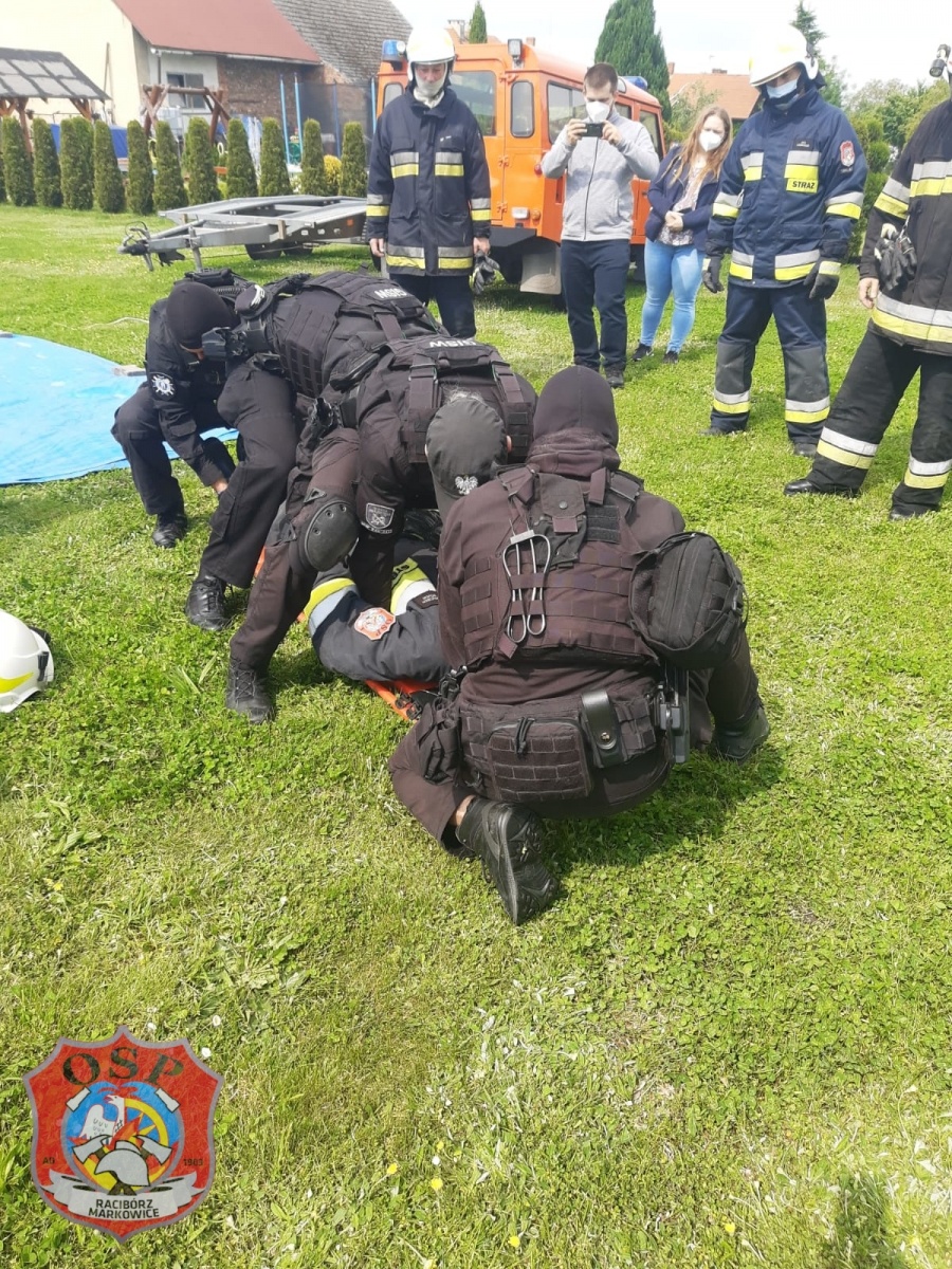 Zdjęcie w galerii na portalu naszraciborz.pl: Markowice. Międzyresortowe ćwiczenia z ratownictwa technicznego wiadomości z regionu