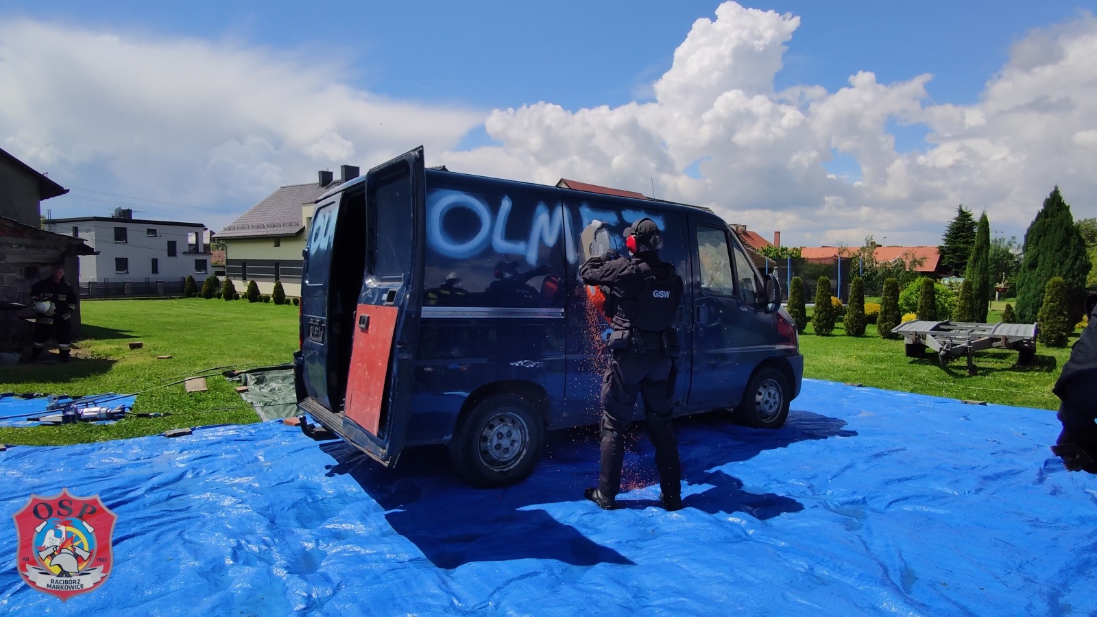 Zdjęcie w galerii na portalu naszraciborz.pl: Markowice. Międzyresortowe ćwiczenia z ratownictwa technicznego wiadomości z regionu