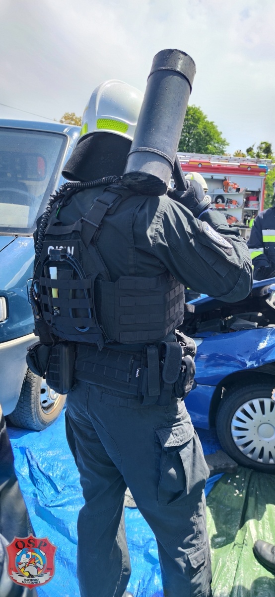 Zdjęcie w galerii na portalu naszraciborz.pl: Markowice. Międzyresortowe ćwiczenia z ratownictwa technicznego wiadomości z regionu