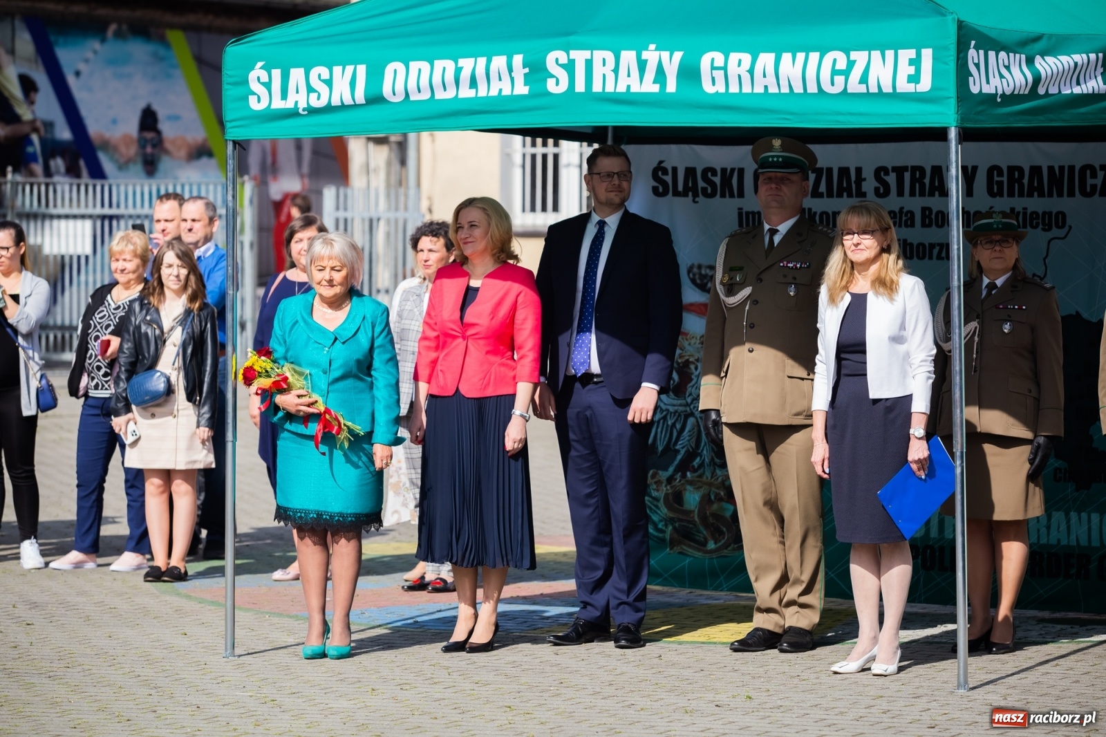 Zdjęcie w galerii na portalu naszraciborz.pl: Tężnia, obiekty sportowe, nagrody - wiceminister i członkini zarządu województwa w Raciborzu [FOTO i WIDEO] wiadomości z regionu