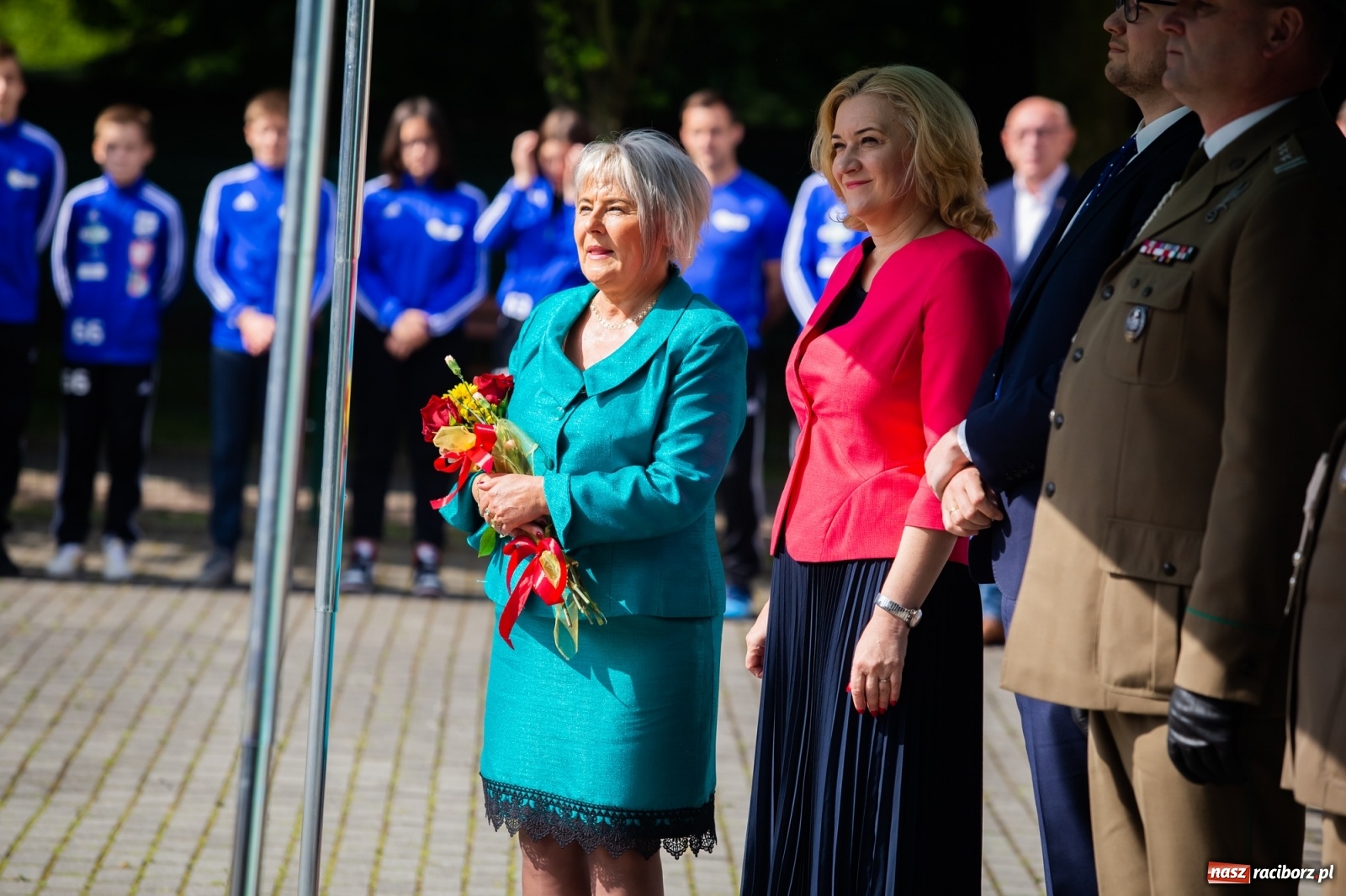 Zdjęcie w galerii na portalu naszraciborz.pl: Tężnia, obiekty sportowe, nagrody - wiceminister i członkini zarządu województwa w Raciborzu [FOTO i WIDEO] wiadomości z regionu