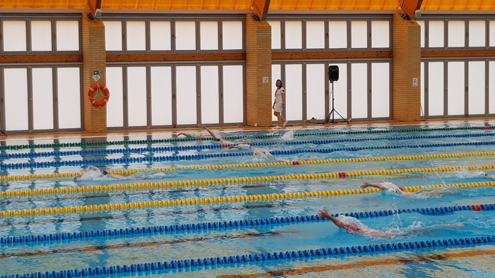 Zdjęcie w galerii na portalu naszraciborz.pl: Pływanie. Liga Szkół Mistrzostwa Sportowego wiadomości z regionu