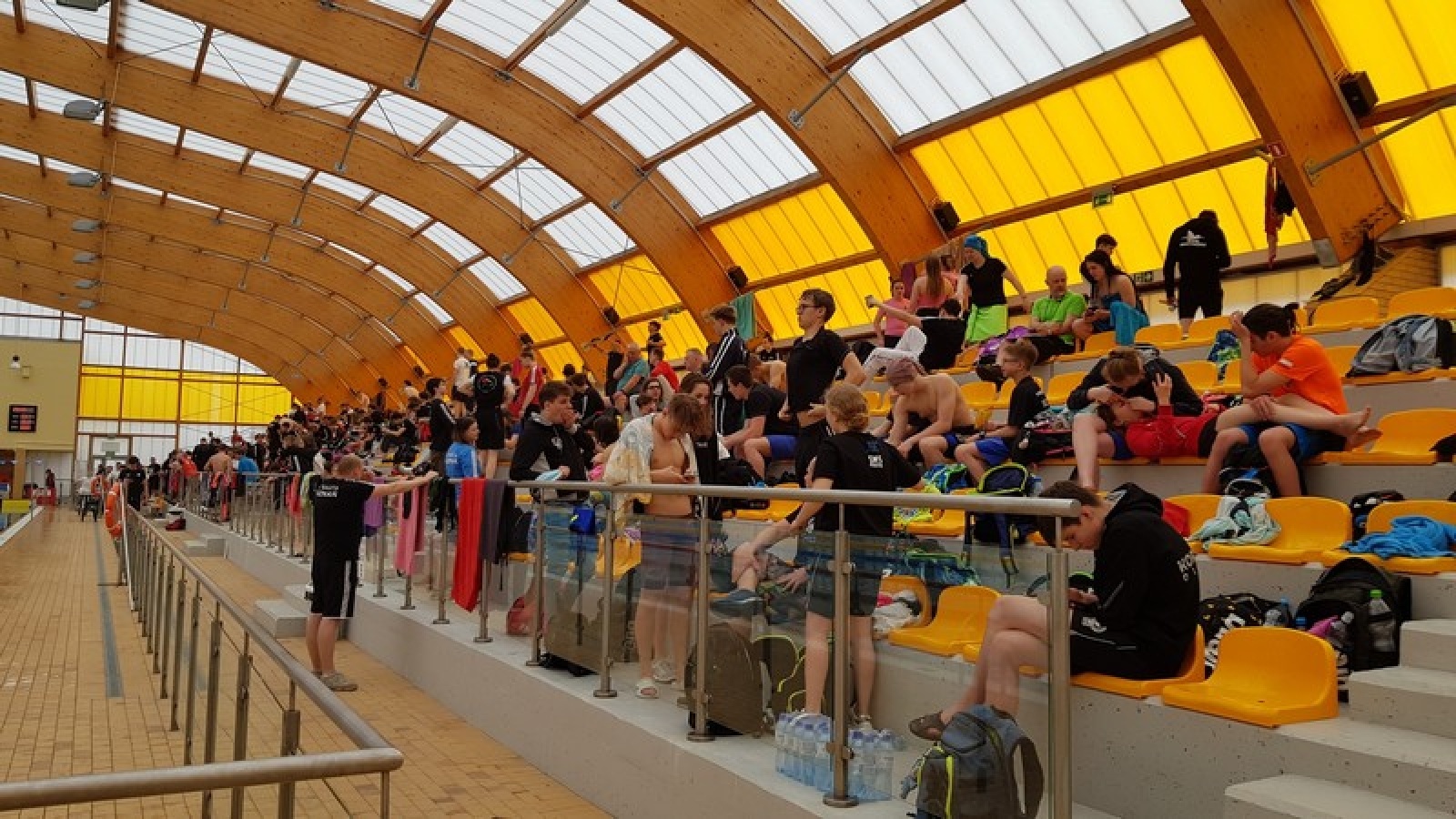 Zdjęcie w galerii na portalu naszraciborz.pl: Pływanie. Liga Szkół Mistrzostwa Sportowego wiadomości z regionu