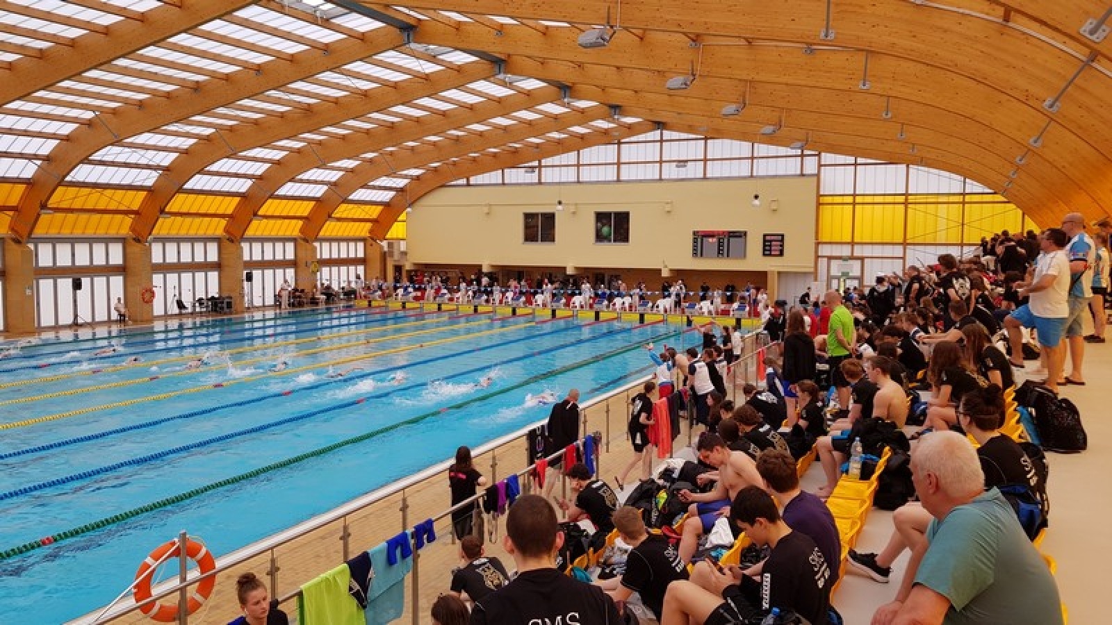 Zdjęcie w galerii na portalu naszraciborz.pl: Pływanie. Liga Szkół Mistrzostwa Sportowego wiadomości z regionu