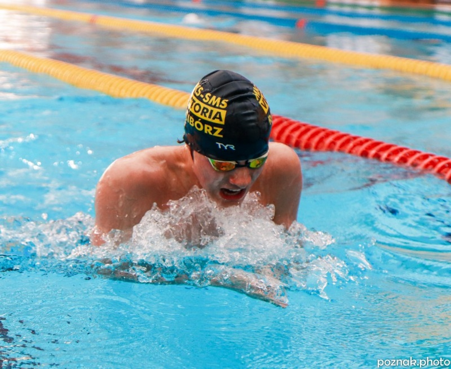 Zdjęcie w galerii na portalu naszraciborz.pl: Pływanie. Liga Szkół Mistrzostwa Sportowego wiadomości z regionu