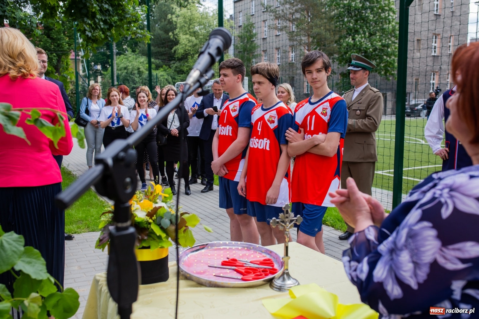 Zdjęcie w galerii na portalu naszraciborz.pl: Nowe boiska i samochód na jubileusz 185-lecia ośrodka dla niesłyszących [FOTO i WIDEO] wiadomości z regionu