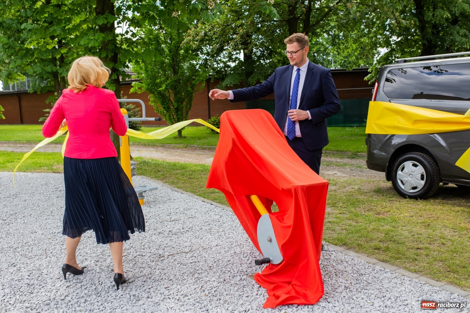 Zdjęcie w galerii na portalu naszraciborz.pl: Nowe boiska i samochód na jubileusz 185-lecia ośrodka dla niesłyszących [FOTO i WIDEO] wiadomości z regionu