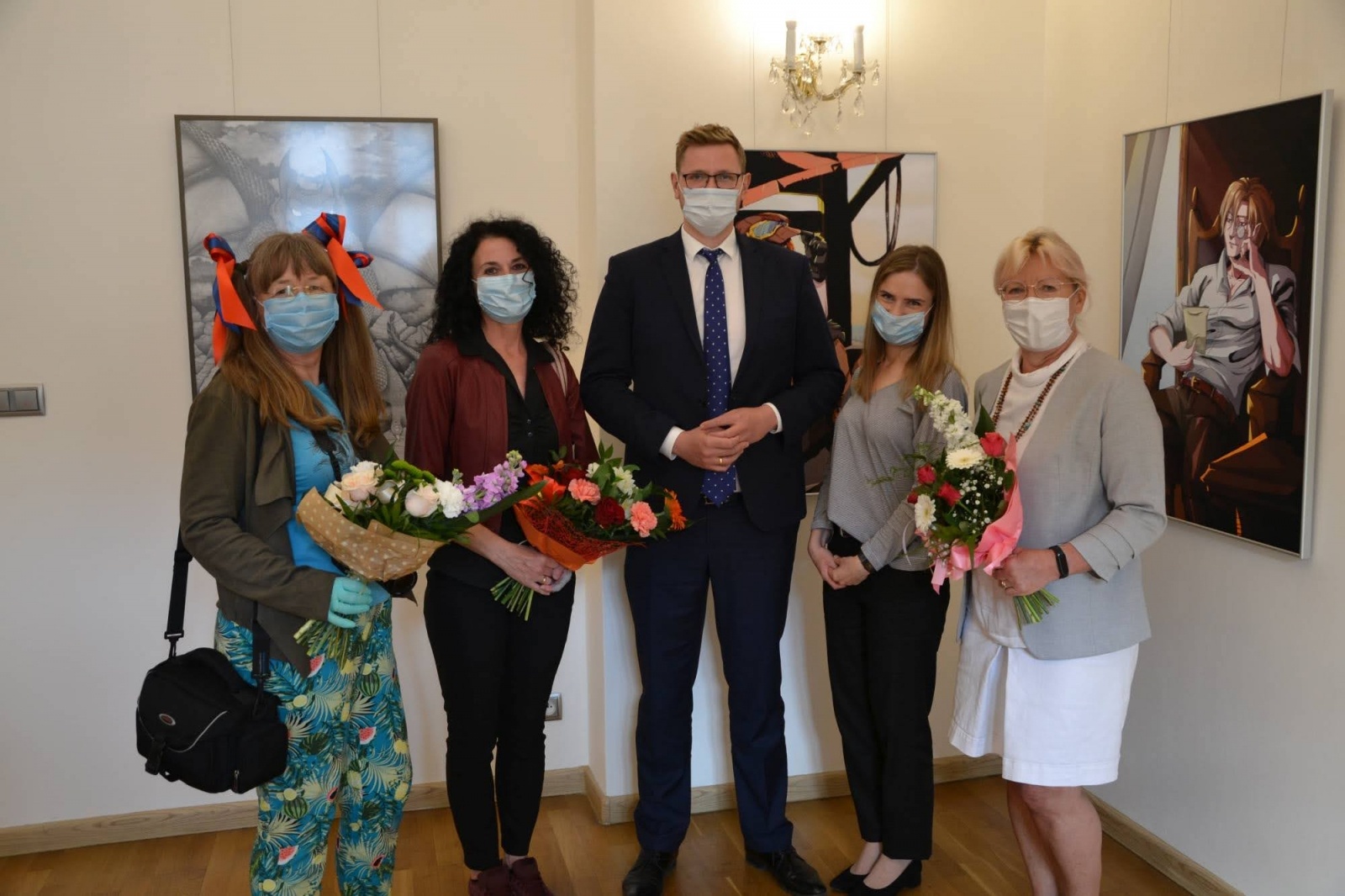 Zdjęcie w galerii na portalu naszraciborz.pl: Dyplomy 2021 - wernisaż wystawy na Zamku Piastowskim za nami wiadomości z regionu