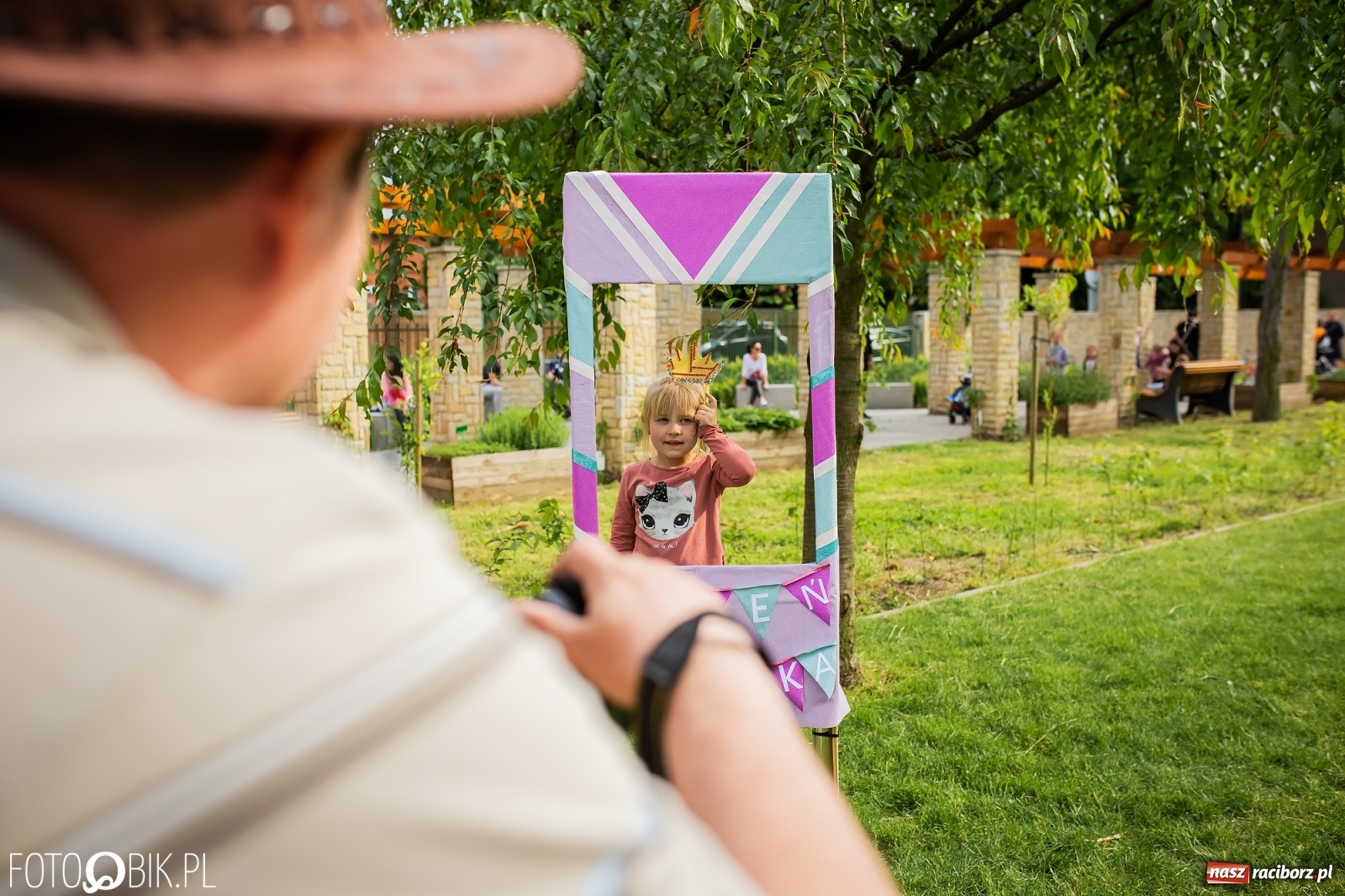 Zdjęcie w galerii na portalu naszraciborz.pl: W parku Jordanowskim i na Rynku - Dzień Dziecka w Raciborzu [FOTO] wiadomości z regionu