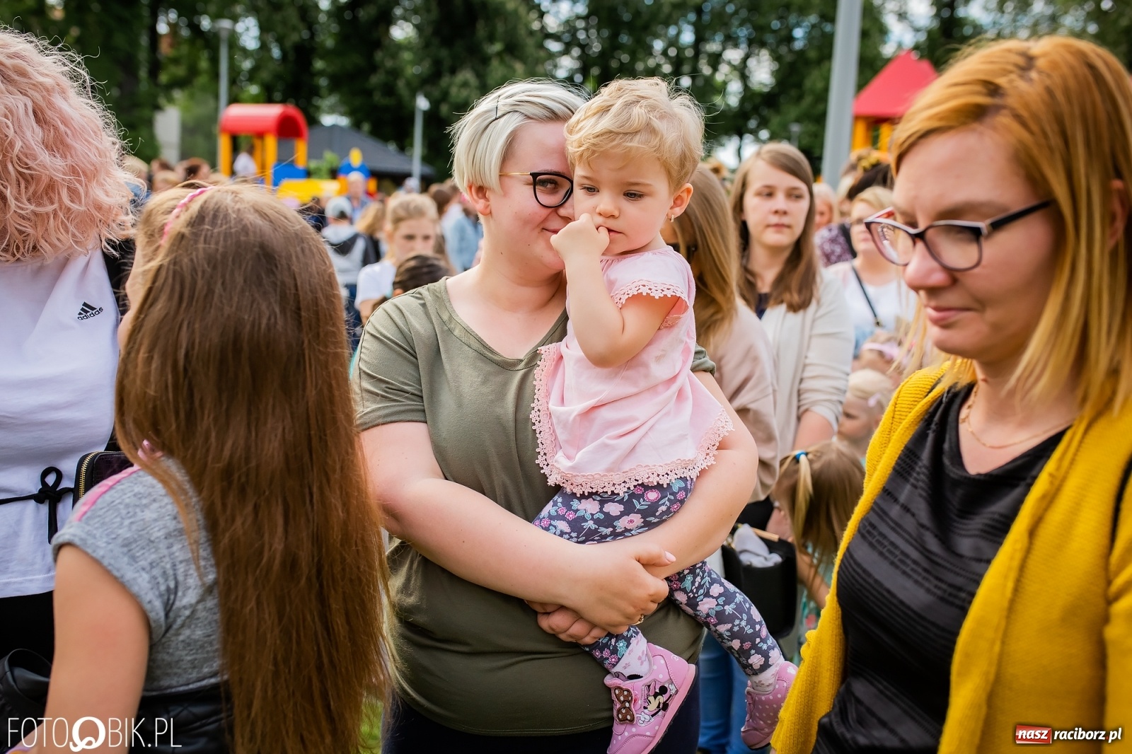Zdjęcie w galerii na portalu naszraciborz.pl: W parku Jordanowskim i na Rynku - Dzień Dziecka w Raciborzu [FOTO] wiadomości z regionu