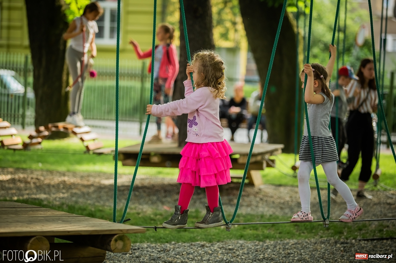 Zdjęcie w galerii na portalu naszraciborz.pl: W parku Jordanowskim i na Rynku - Dzień Dziecka w Raciborzu [FOTO] wiadomości z regionu
