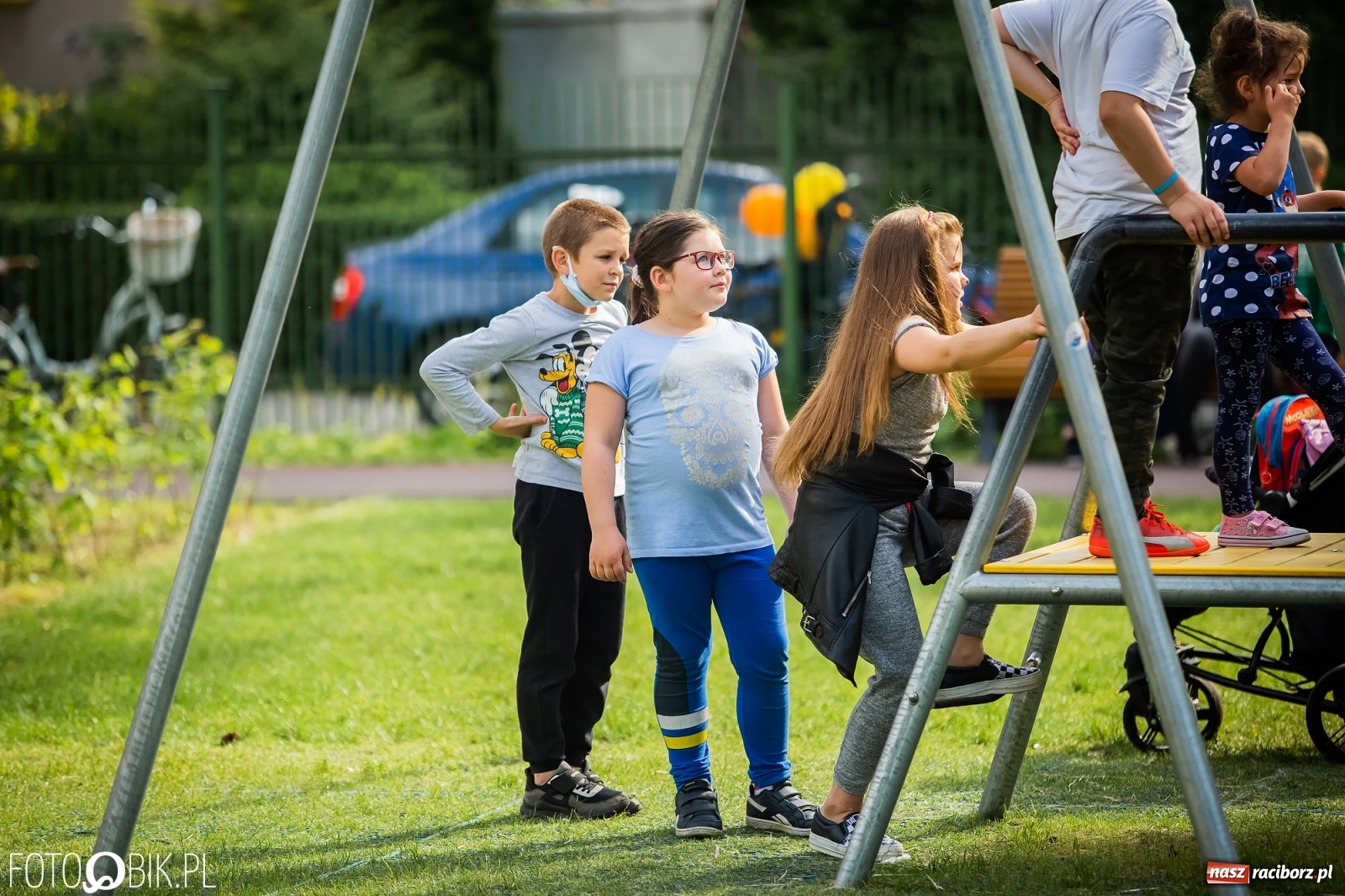 Zdjęcie w galerii na portalu naszraciborz.pl: W parku Jordanowskim i na Rynku - Dzień Dziecka w Raciborzu [FOTO] wiadomości z regionu