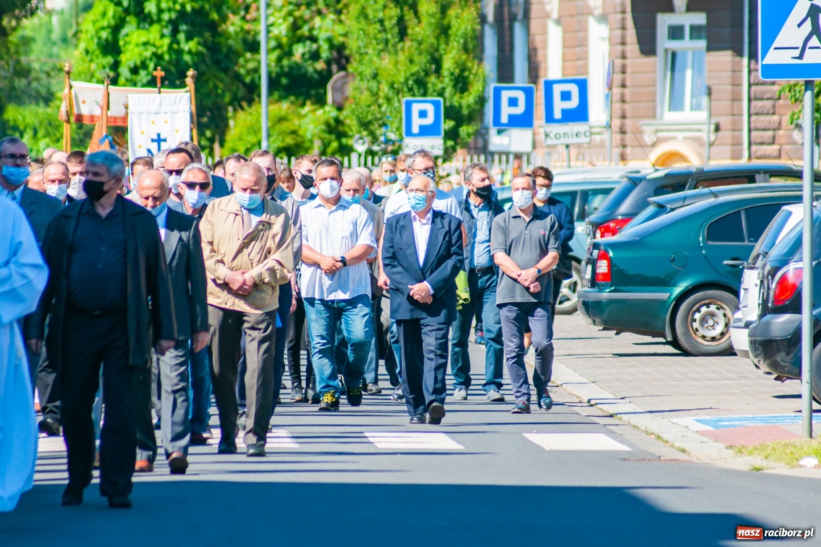 Zdjęcie w galerii na portalu naszraciborz.pl: Raciborskie procesje Bożego Ciała 2021 wiadomości z regionu