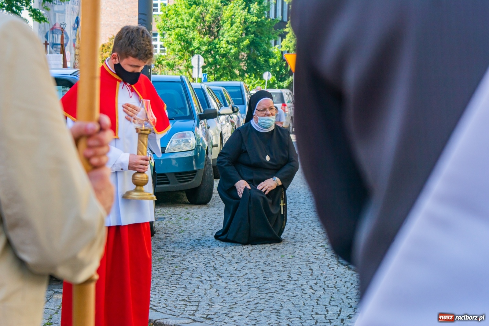 Zdjęcie w galerii na portalu naszraciborz.pl: Raciborskie procesje Bożego Ciała 2021 wiadomości z regionu
