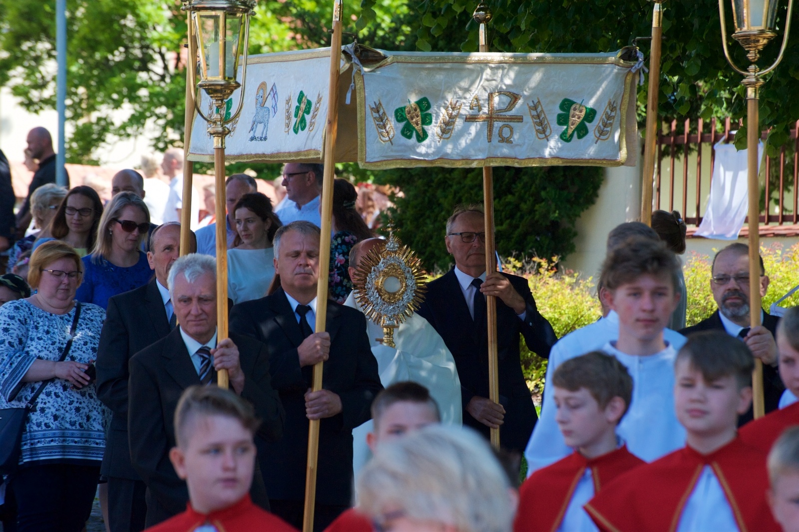 Zdjęcie w galerii na portalu naszraciborz.pl: Procesja Bożego Ciała w Tworkowie wiadomości z regionu