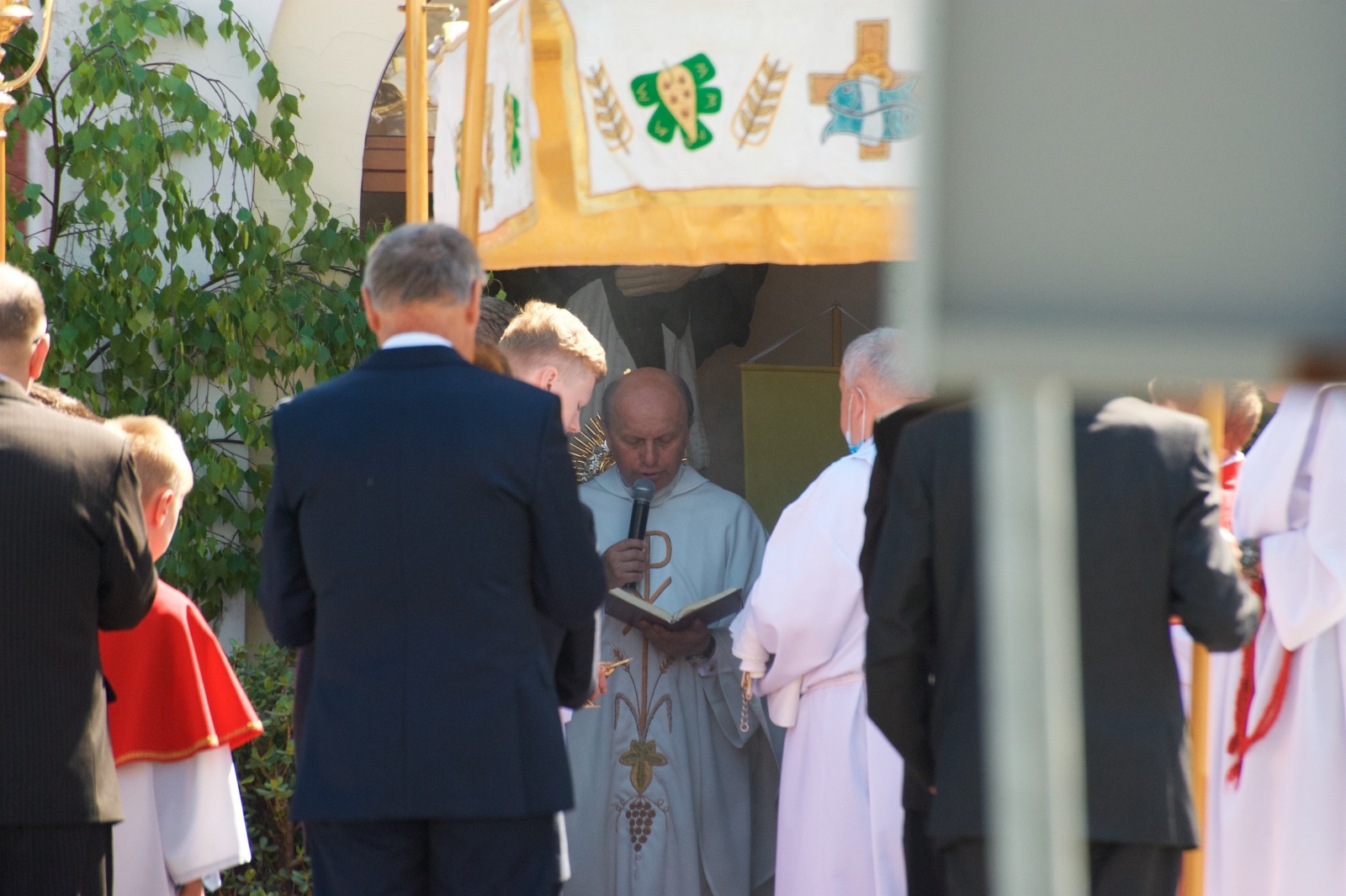 Zdjęcie w galerii na portalu naszraciborz.pl: Procesja Bożego Ciała w Tworkowie wiadomości z regionu