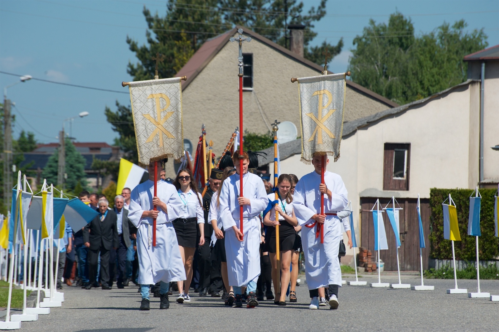 Zdjęcie w galerii na portalu naszraciborz.pl: Procesja Bożego Ciała w Tworkowie wiadomości z regionu